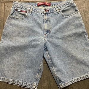 VINTAGE TOMMY HILFIGER SHORTS W BRANDED LOGO